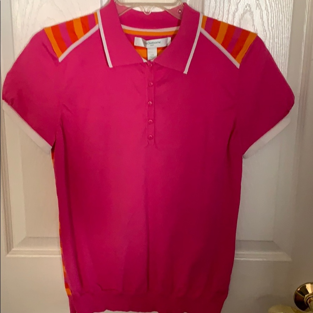 🔥3/$10 Liz Claiborne golf shirt size large